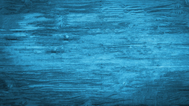 alte verwitterte blau t&uuml;rkisfarbene Holztextur Bretterwand 