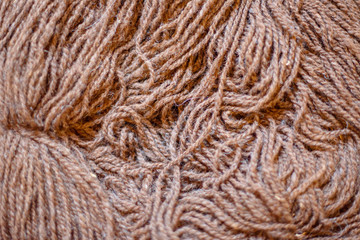 natural yarn from Alpaca wool