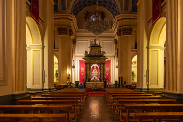 Obraz premium Chapel of San Fermin in San Lorenzo church, Pamplona, Spain