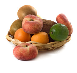 isolated image of ripe fruit close up