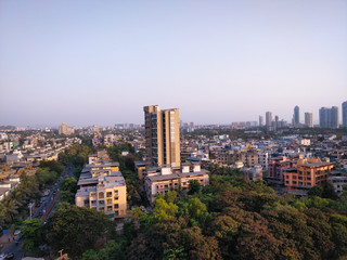 Fototapeta na wymiar Navi Mumbai City Scape view