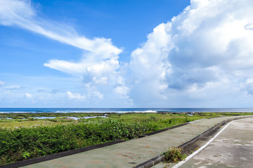 熱帯魚の家近くの海岸　久米島（沖縄県）の観光名所や絶景ポイント