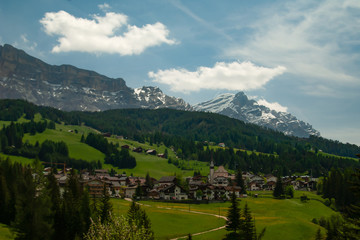 Fototapeta na wymiar Dolomites, alps, south tyrol italia