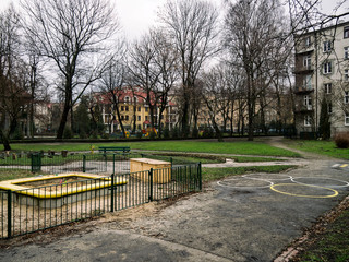 Bench in the park 1