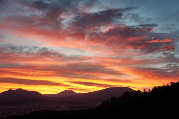 Amanecer desde Michoacan