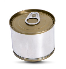 Can Isolated on White Background