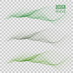 Set of Abstract vector wave, color flow waved lines for brochure, website, flyer design.