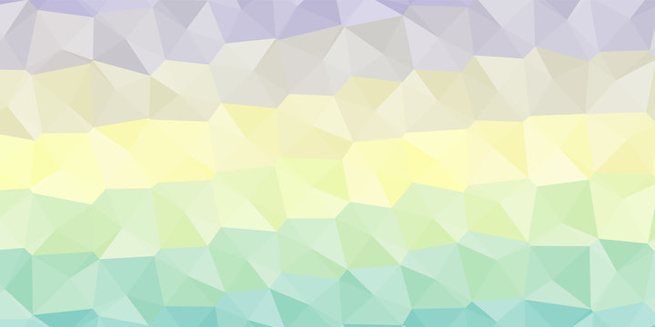 Abstract Delaunay Voronoi trianglify Generative Art background illustration
