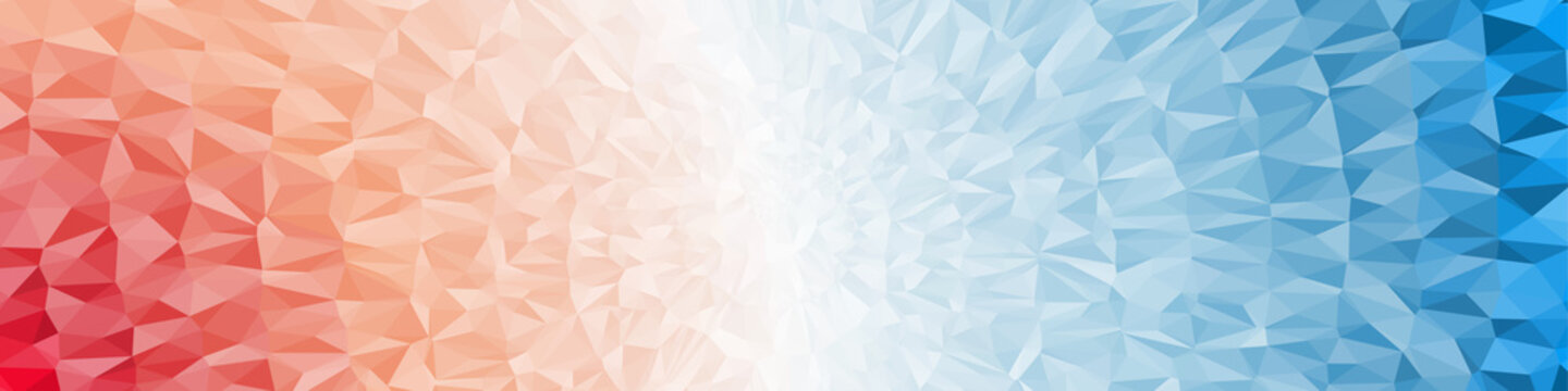Abstract Delaunay Voronoi trianglify Generative Art background illustration