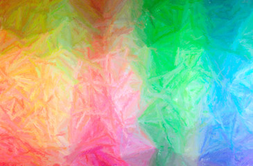 Fototapeta na wymiar Abstract illustration of blue, green, orange, pink, red, yellow Long brush Strokes Pastel background