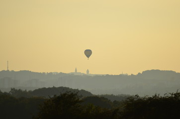 Ballon über Wuppertal