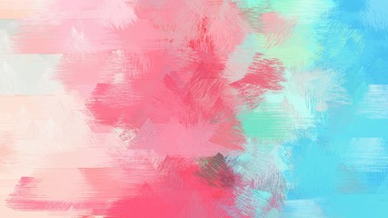 Fototapeta na wymiar brushed grunge background with light gray, baby pink and sky blue color. dirty abstract art. use it as wallpaper or graphic element for poster, canvas or creative illustration