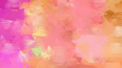 old painting brushed with dark salmon, light salmon and violet colors. dirty color-brushed. use it as wallpaper or graphic element for poster, canvas or creative illustration