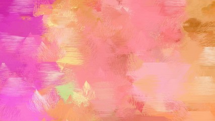 Fototapeta premium old painting brushed with dark salmon, light salmon and violet colors. dirty color-brushed. use it as wallpaper or graphic element for poster, canvas or creative illustration