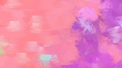 Fototapeta na wymiar brushed grunge background with pastel magenta, violet and medium orchid color. dirty abstract art. use it as wallpaper or graphic element for poster, canvas or creative illustration