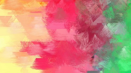abstract brushed watercolor background light coral, medium sea green and indian red color. use it as wallpaper or graphic element for poster, canvas or creative illustration