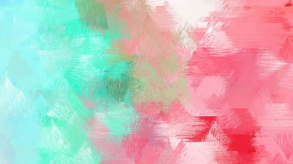 dirty brushed grunge background with pastel gray, turquoise and light coral colors. use it as wallpaper or graphic element for poster, canvas or creative illustration