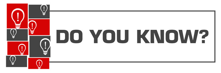 Do You Know Red Black Bulbs Grid Left Box Horizontal 