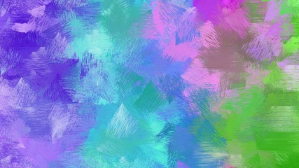 brushed grunge background with corn flower blue, plum and moderate green color. dirty abstract art. use it as wallpaper or graphic element for poster, canvas or creative illustration