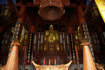 Famous temples in Suzhou, China.