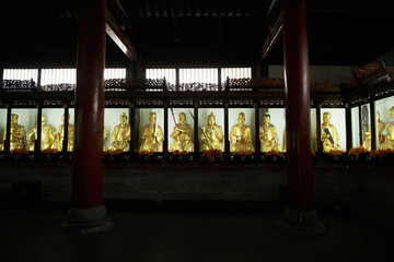 Famous temples in Suzhou, China.