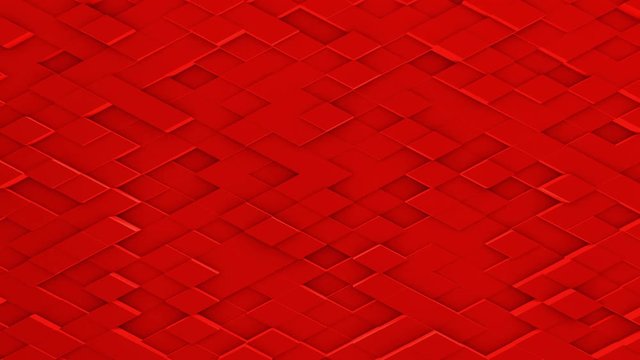 abstract polygonal geometric surface, minimal polygonal grid pattern with diamond form elements, random waving motion background in pure architectural wall with design space