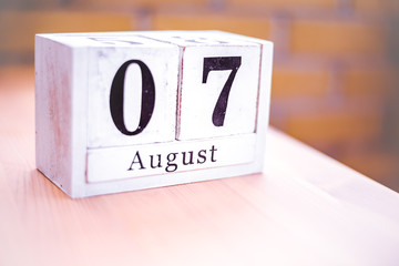 7th of August - August 7 - Birthday - International Day - National Day