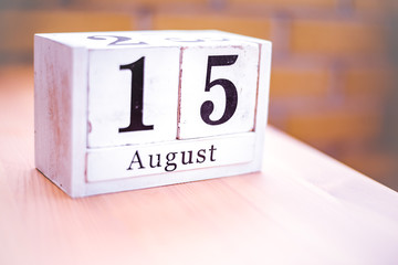15th of August - August 15 - Birthday - International Day - National Day