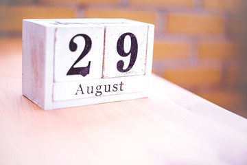 29th of August - August 29 - Birthday - International Day - National Day