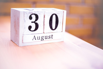 30th of August - August 30 - Birthday - International Day - National Day