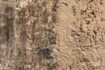 Obraz premium Old gray cement or concrete wall. Grunge plastered stucco textured background.