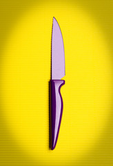 Knife on the yellow