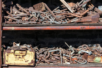 Farmers repair shelf