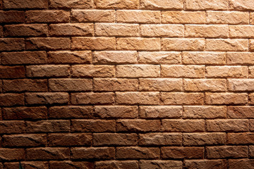 New brick wall as abstract background