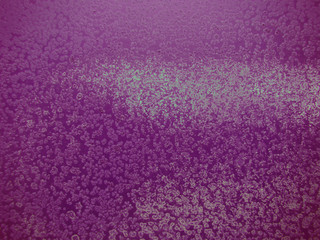 Emulsion on a light background. Main color is Dark Purple. Heterogeneous structure, fractals, wrinkles, layers.  