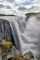 Dettifoss waterfall on Island