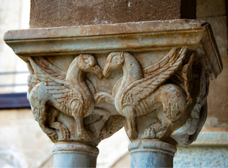 The courtyard of Catholic monasteries was intended for spiritual conversations of monks. The...
