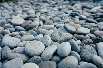 boulder pebble beach Stones background Seamless Tileable Texture