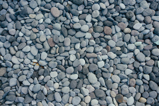 boulder pebble beach Stones background Seamless Tileable Texture