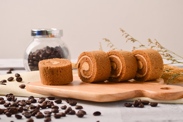 Healthy Breakfast With Croissant, Coffee