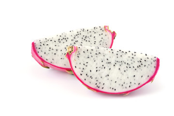 dragon fruit isolated on white background