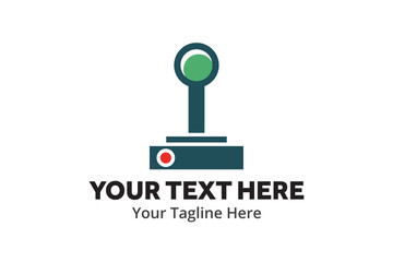 unique game simple logo creative design in flat style with color . gaming logo creative design for identity and community