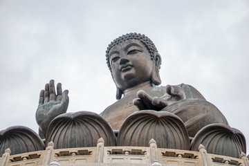 Po Lin Monastery in Hong Kong