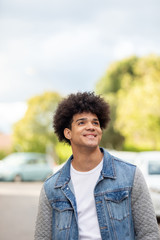 Handsome guy on the street