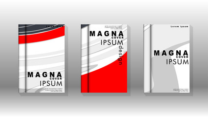 Abstract cover with liquid elements. book design concept. Futuristic business layout. Digital poster template. Design Vector - eps10