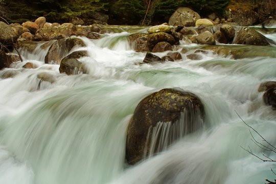 Mountain river in Pirin National Park, Bansco, Bulgaria