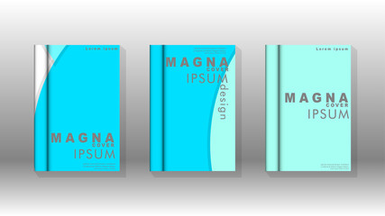 Abstract low circle shape background for corporate business annual report book cover brochure flyer poster. Eps10 vector template