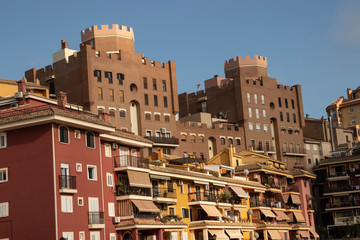 aerial view of the city