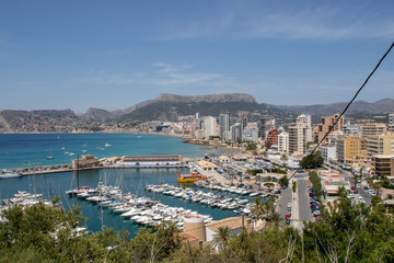 Obraz premium Calpe Spain