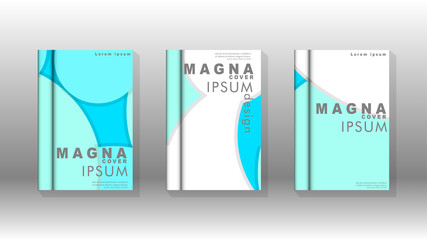 Abstract circle shape backgrounds for posters, covers, brochures, company annual business, etc.